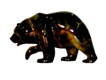 Soapstone Grizzly Bear 
Seven inches by five inches
Genuine Alaskan Wholesale